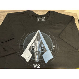 Men's Destiny T-Shirt, Size L, Black, Lootwear Exclusive
